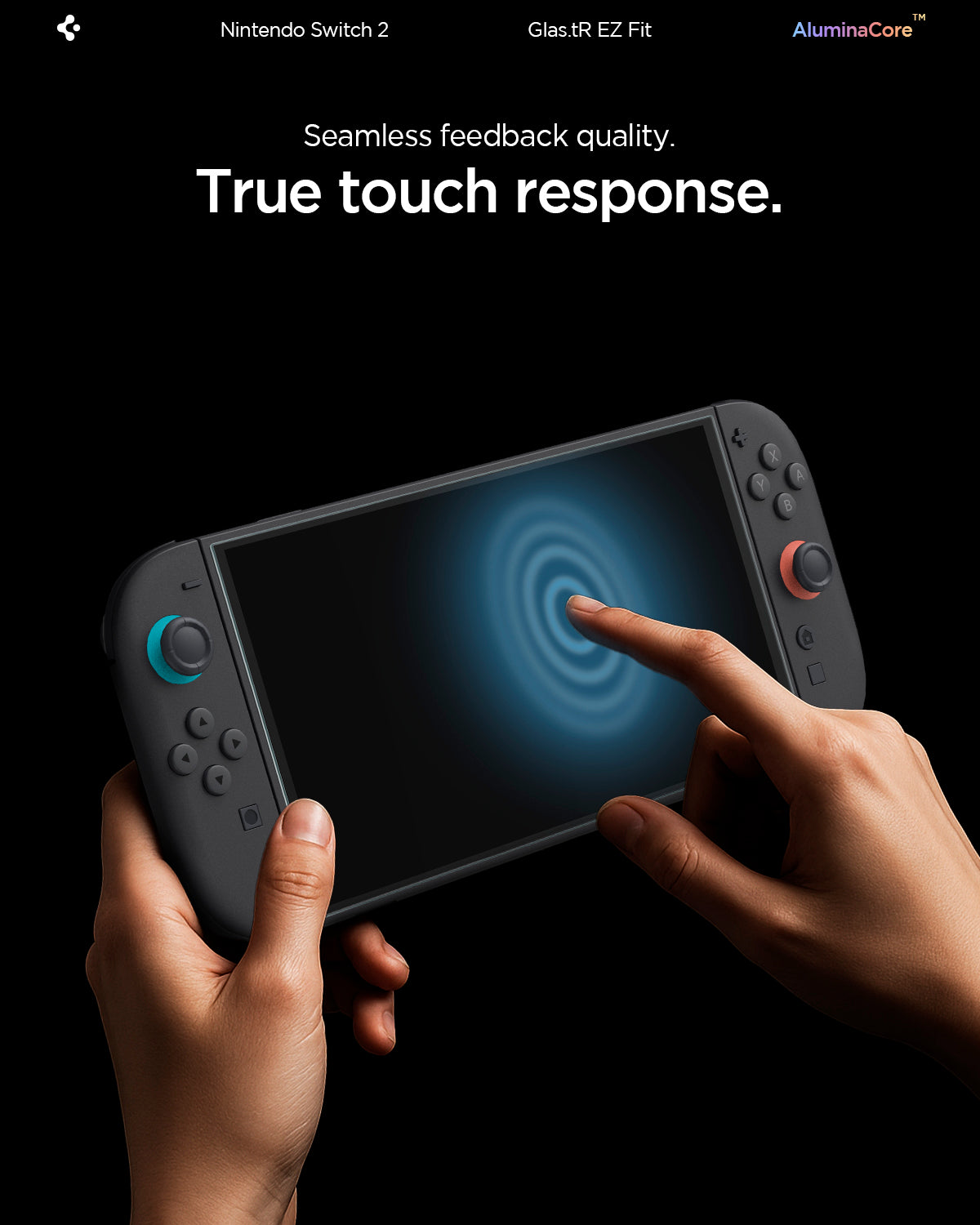 AGL10156 - Nintendo Switch 2 GLAS.tR EZ Fit seamless feedback quality. true touch response