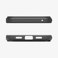 ACS09699 - Pixel 10, Pixel 10 Pro Thin Fit (MagFit) in black showing the top and bottom of case
