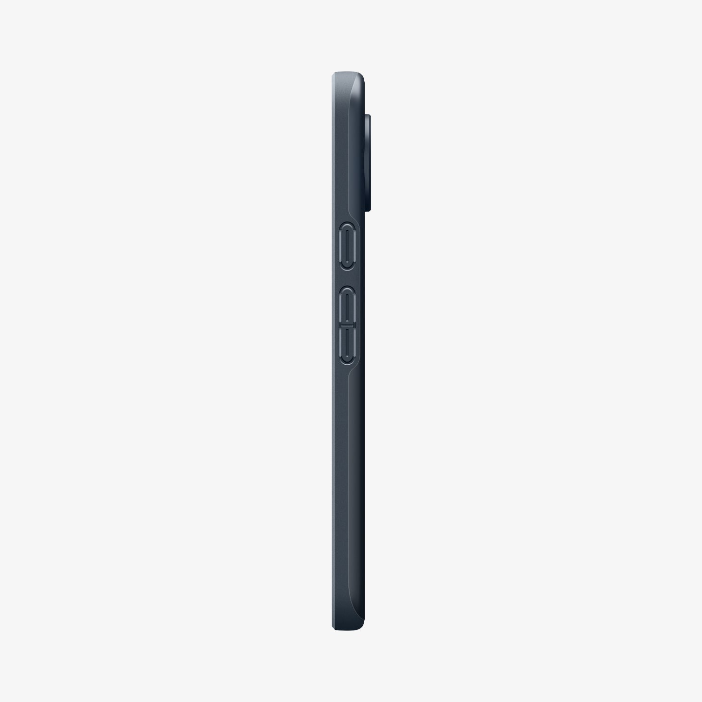 ACS09700 - Pixel 10, Pixel 10 Pro Thin Fit (MagFit) in Metal Slate showing the side