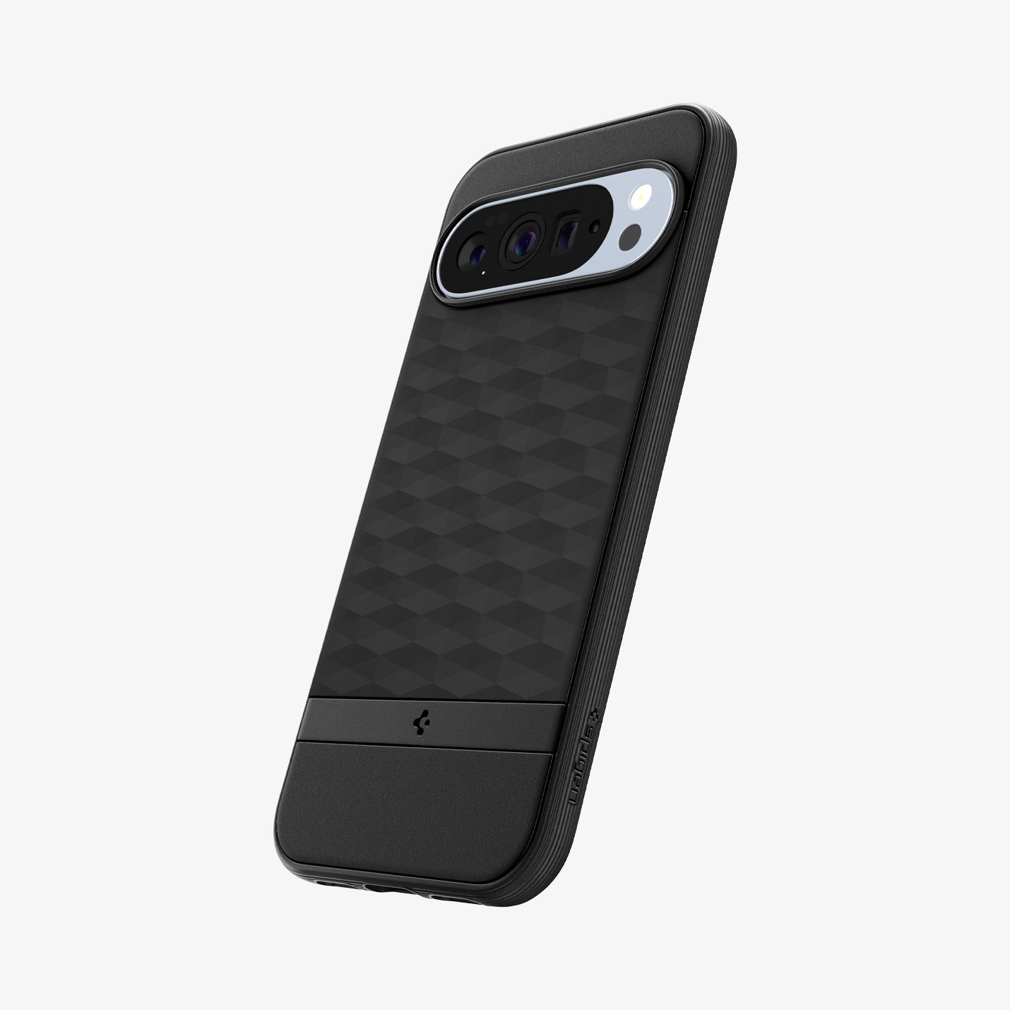 ACS09731 - Pixel 10 Pro XL Case Parallax (MagFit) in black showing the back and side