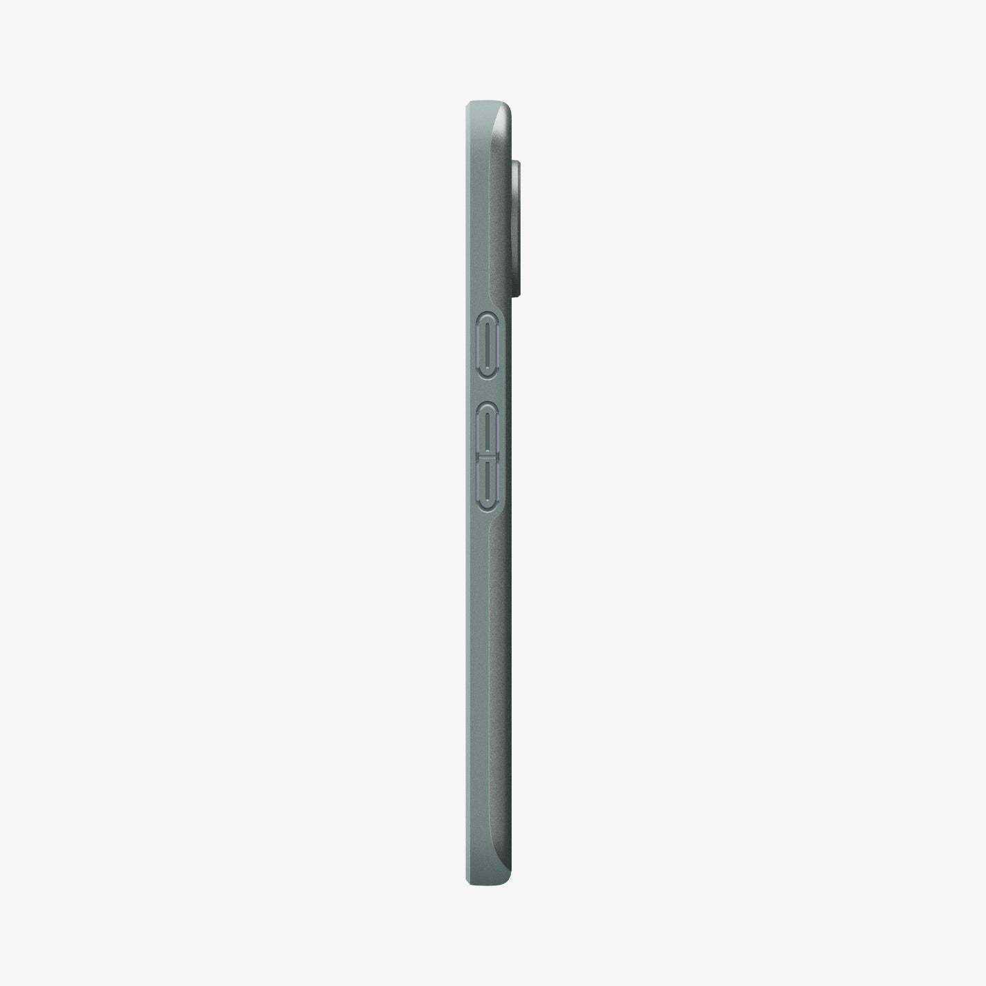 ACS09724 - Pixel 10 Pro XL Thin Fit (MagFit) in Sage Green showing the side