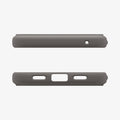 ACS09735 - Pixel 10 Pro XL Case Nano Pop (MagFit) in papaya gray showing the top and bottom of case