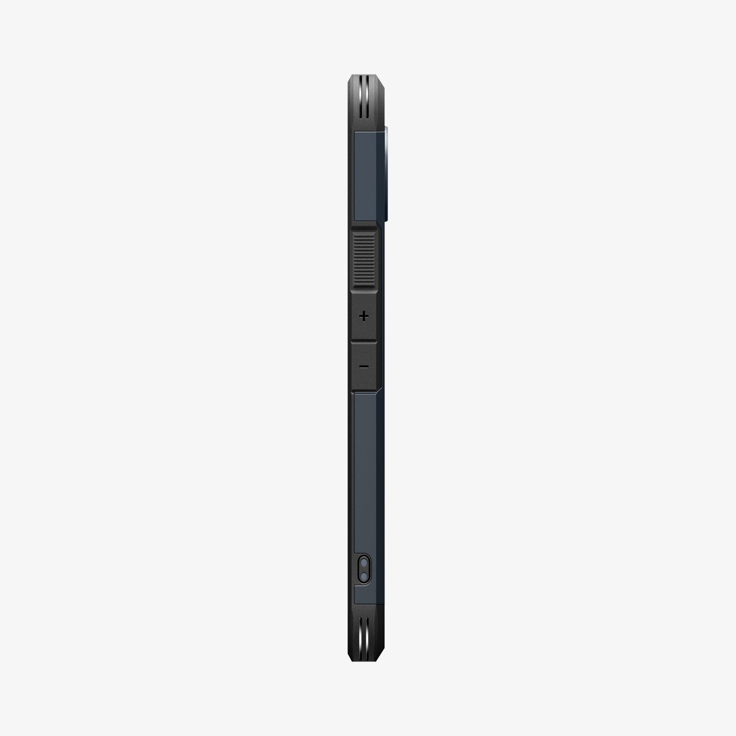 ACS09729 - Pixel 10 Pro XL Tough Armor AI (MagFit) in Metal Slate showing the side