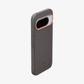 ACS09712 - Pixel 10 Pixel 10 Pro Case Nano Pop (MagFit) in Papaya Gray showing the back and side