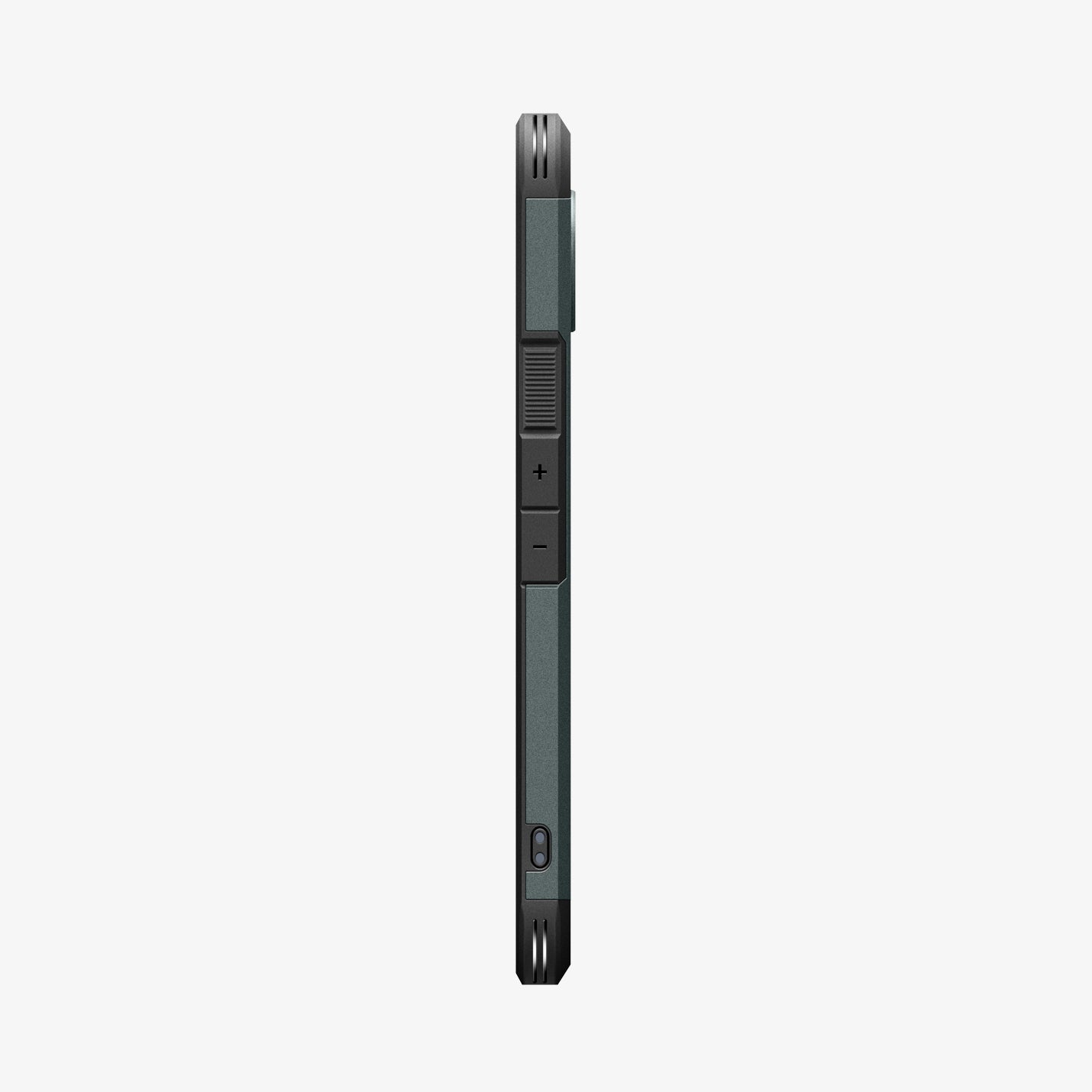 ACS09707 - Pixel 10 Pixel 10 Pro Tough Armor AI (MagFit) in Abyss Green showing the side