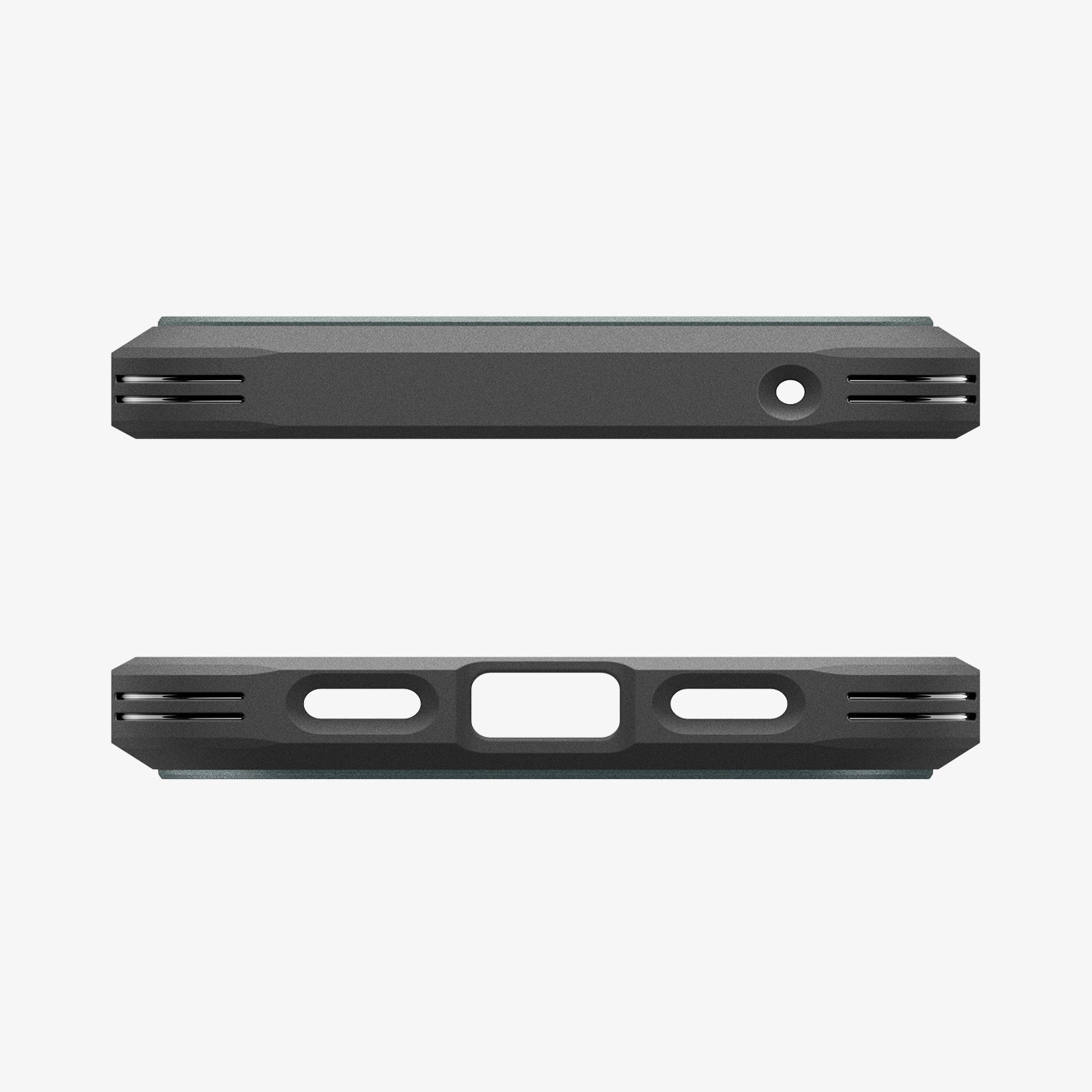 ACS09707 - Pixel 10 Pixel 10 Pro Tough Armor AI (MagFit) in Abyss Green showing the top and bottom of case