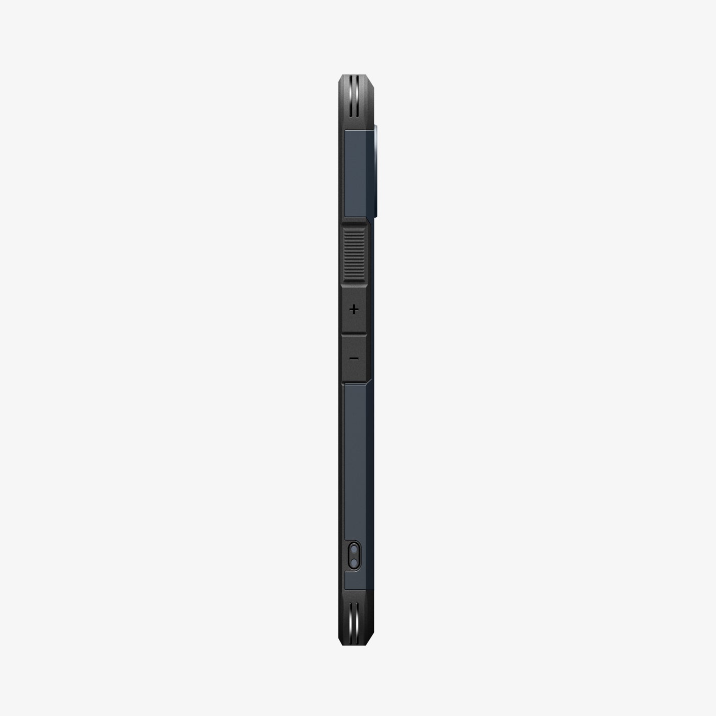 ACS09706 - Pixel 10 Pixel 10 Pro Tough Armor AI (MagFit) in Metal Slate showing the side