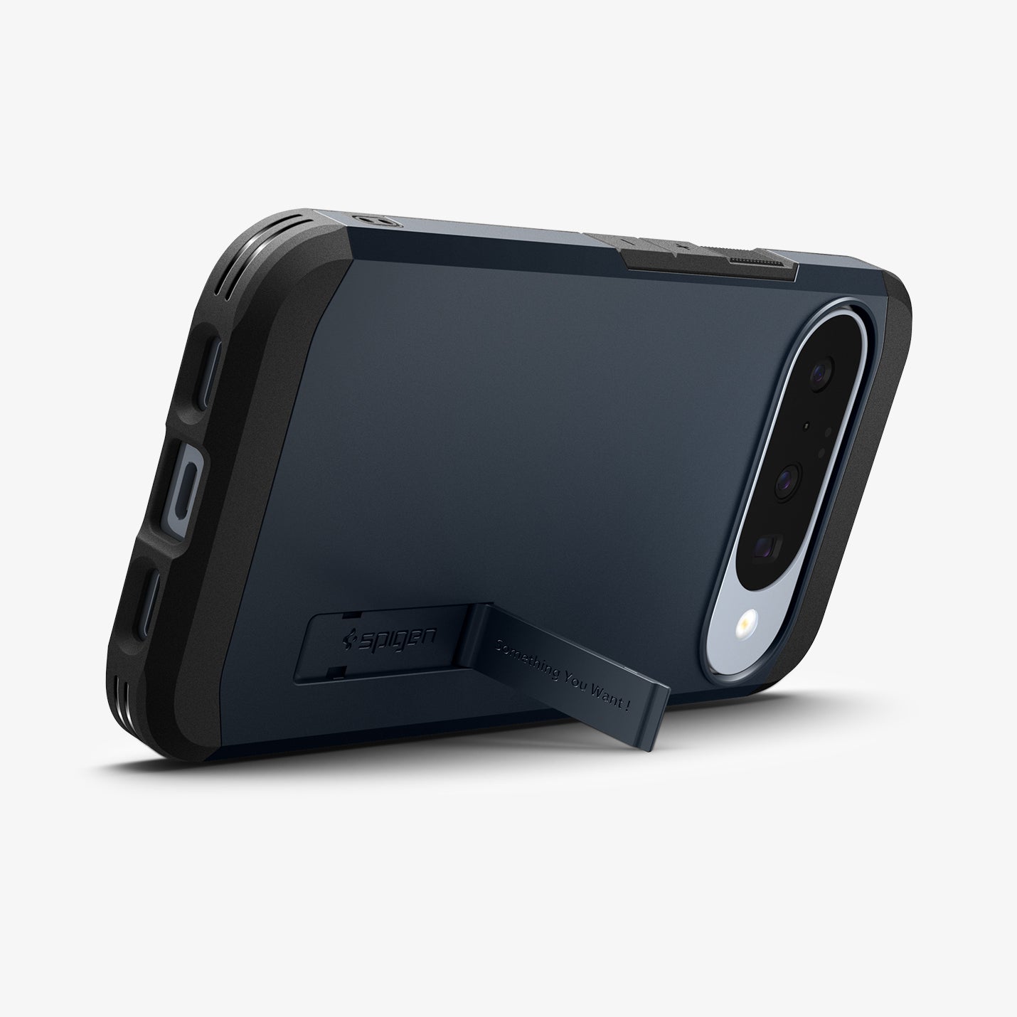 ACS09706 - Pixel 10 Pixel 10 Pro Tough Armor AI (MagFit) in Metal Slate showing side