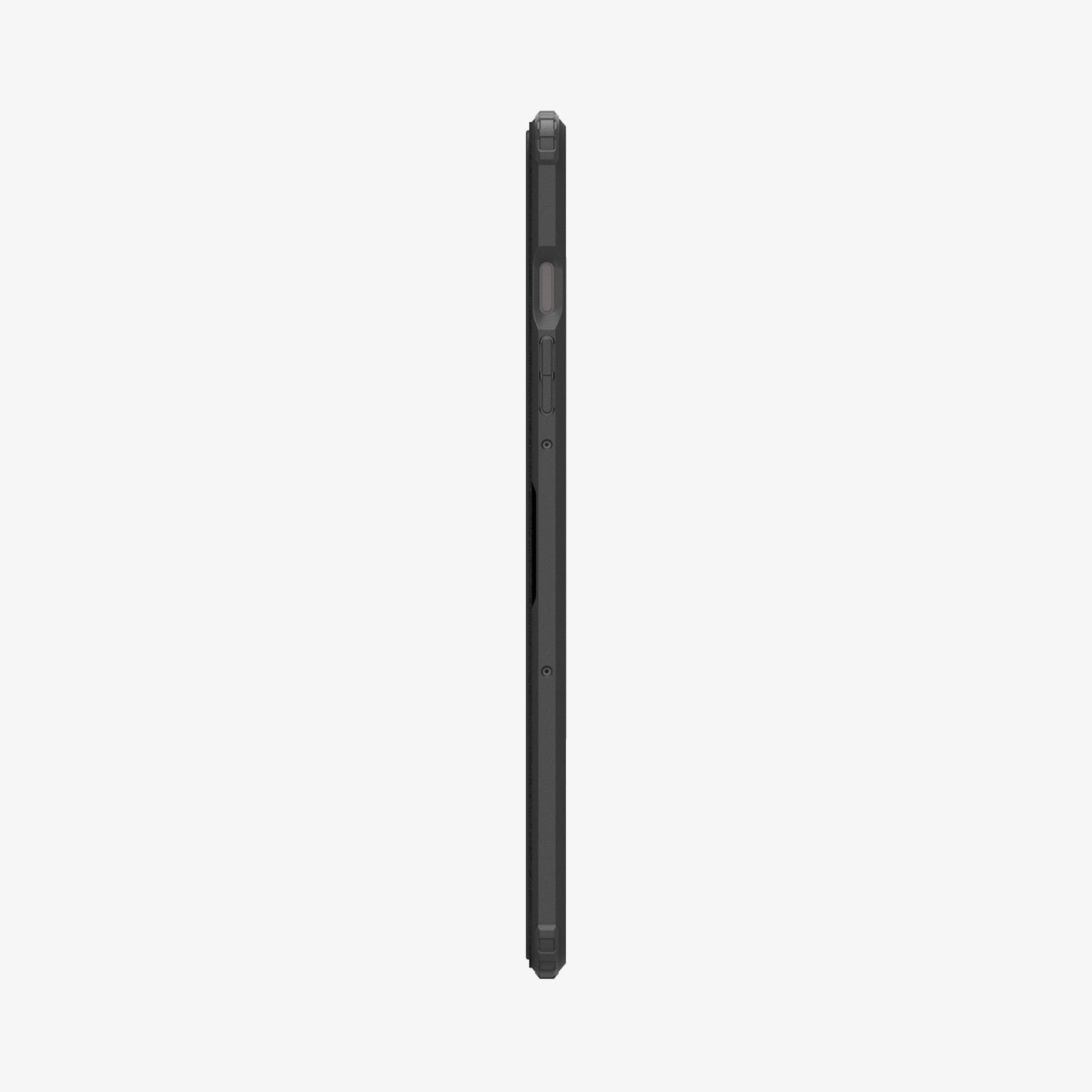 ACS09498 - Galaxy Tab S10 FE Case Ultra Hybrid Pro in Black showing the side