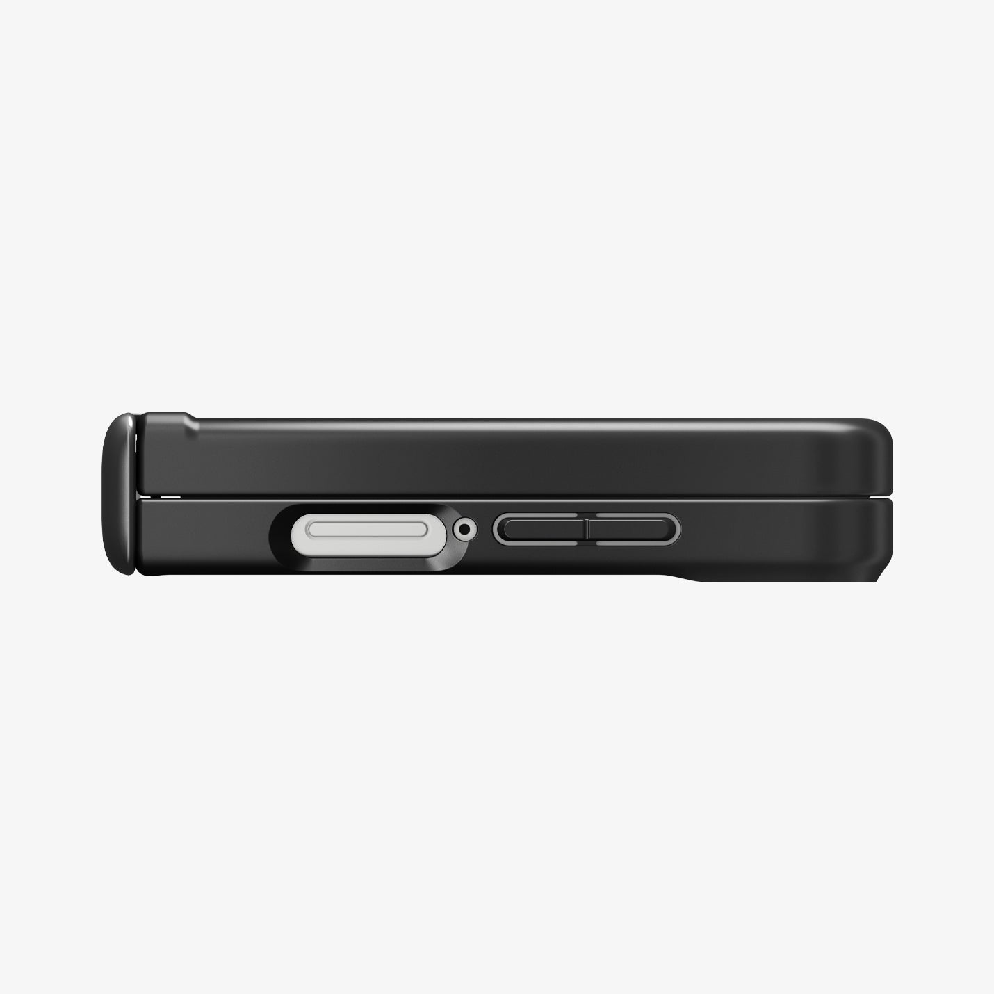 ACS09768 - Galaxy Z Flip 7 Case Air Fit Pro (MagFit) in black showing the top