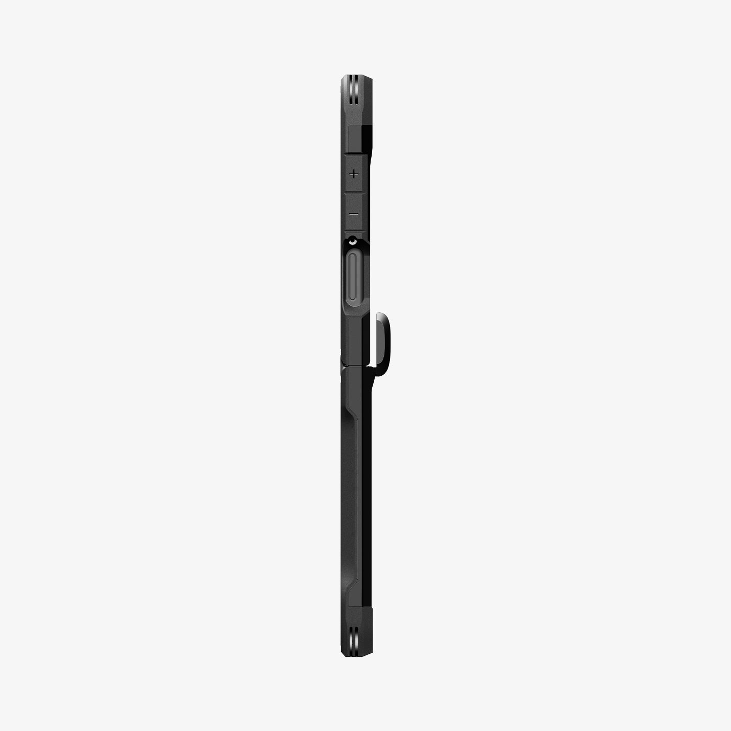 ACS09558 - Galaxy Z Flip 7 Case Slim Armor Pro (MagFit) in black showing the side