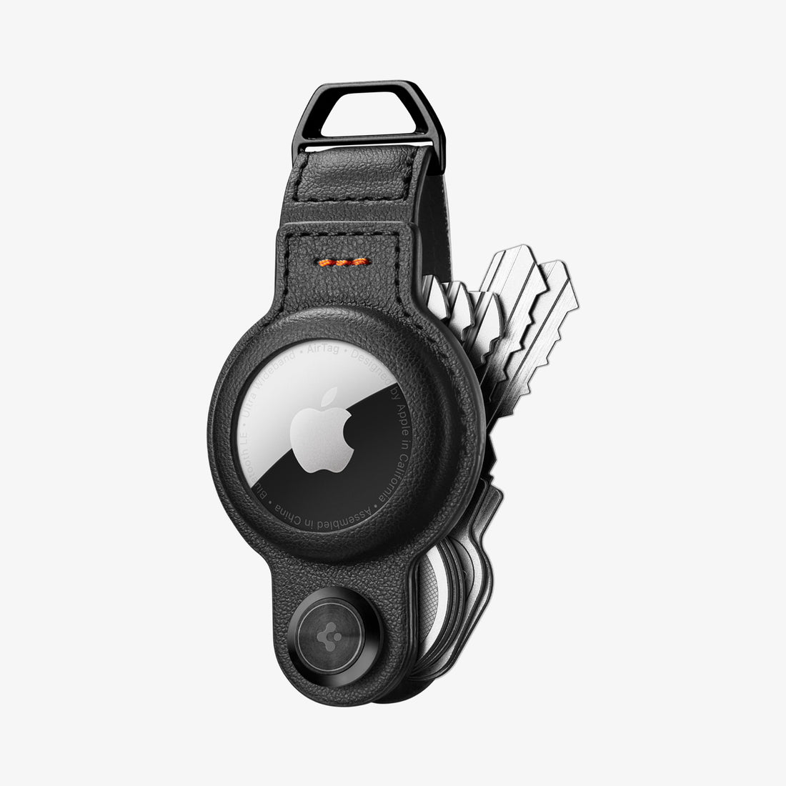 AHP09660 - Apple AirTag Valentinus Pro in Black showing the front