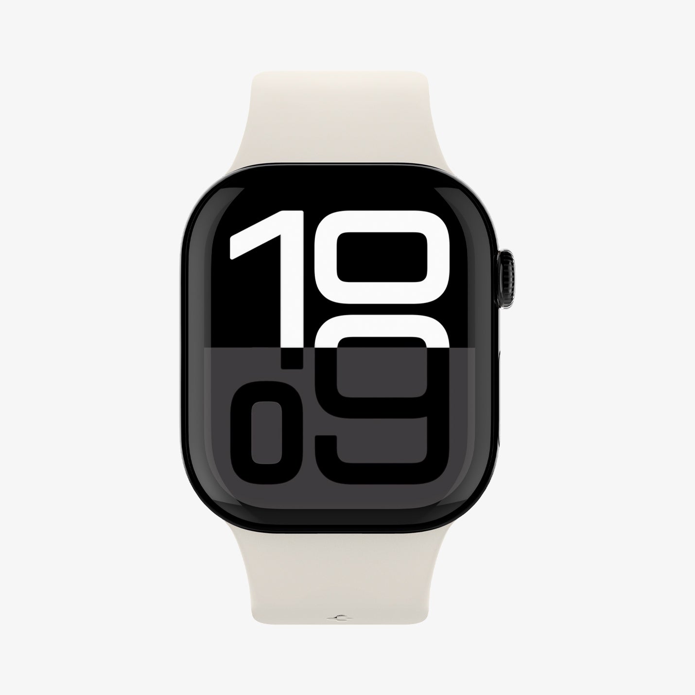 AMP09326 - Apple Watch Series - Nano Pop 42mm in Orange Beige showing the front