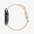 AMP09323 - Apple Watch Series - Nano Pop 46mm in Orange Beige showing the side facing left