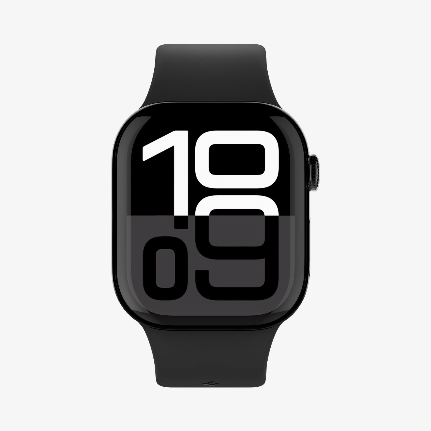 AMP09324 - Apple Watch Series - Nano Pop 42mm in Black Sesame showing the front