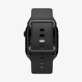 AMP09321 - Apple Watch Series - Nano Pop 46mm in Black Sesame showing the back bottom