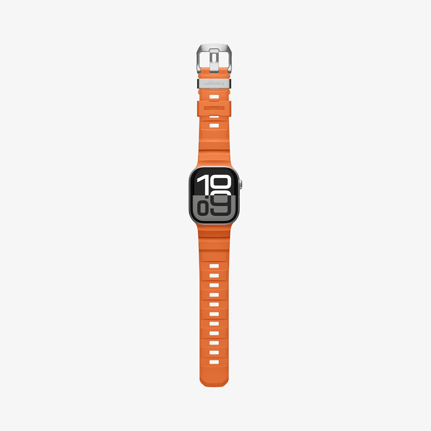 AMP10509 - Apple Watch 10/11 (46mm) WBS2 in Orange showing the front band laid flat