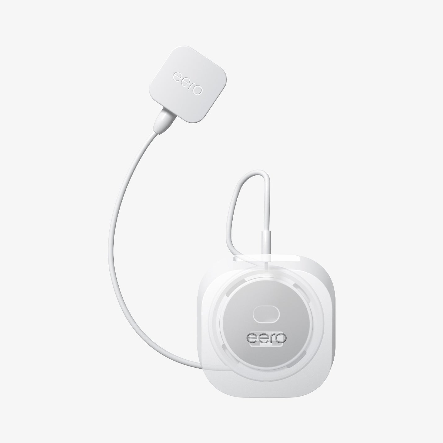 AMP09409 - Eero 6 Mount | ER110 in White showing the front, partially showing the inner