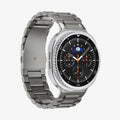 AMP10122 - Galaxy Watch 8 Series Modern Fit Titanium showing the front, partial side and inner side of the watch strap