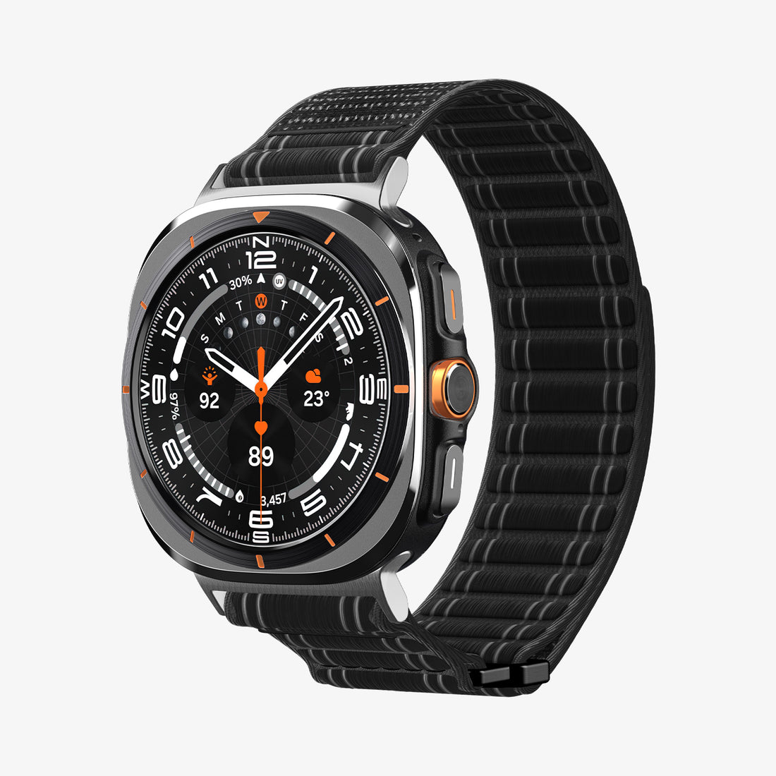 AMP10146 - Galaxy Watch Ultra WBF0 in black showing the front