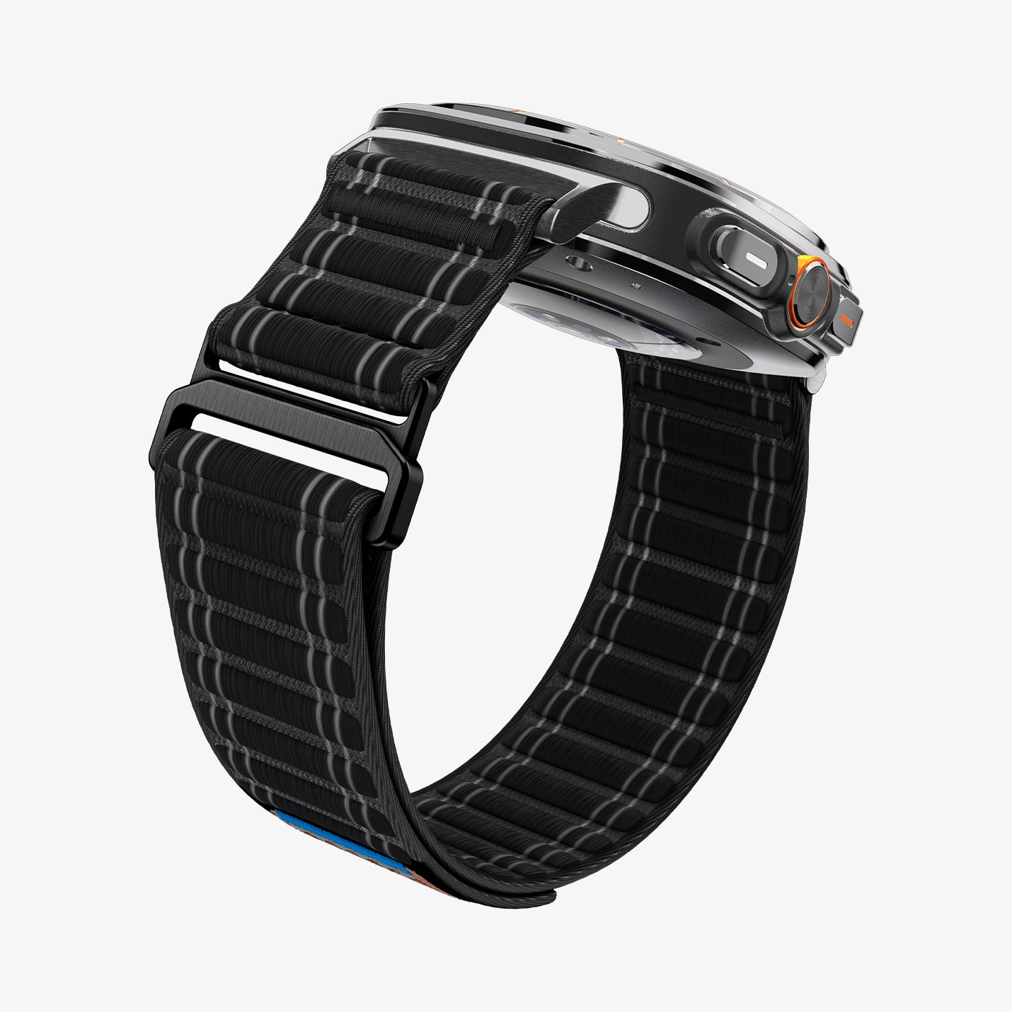 AMP10146 - Galaxy Watch Ultra WBF0 in black showing the partial side, partial back, inner sides and partial bottom
