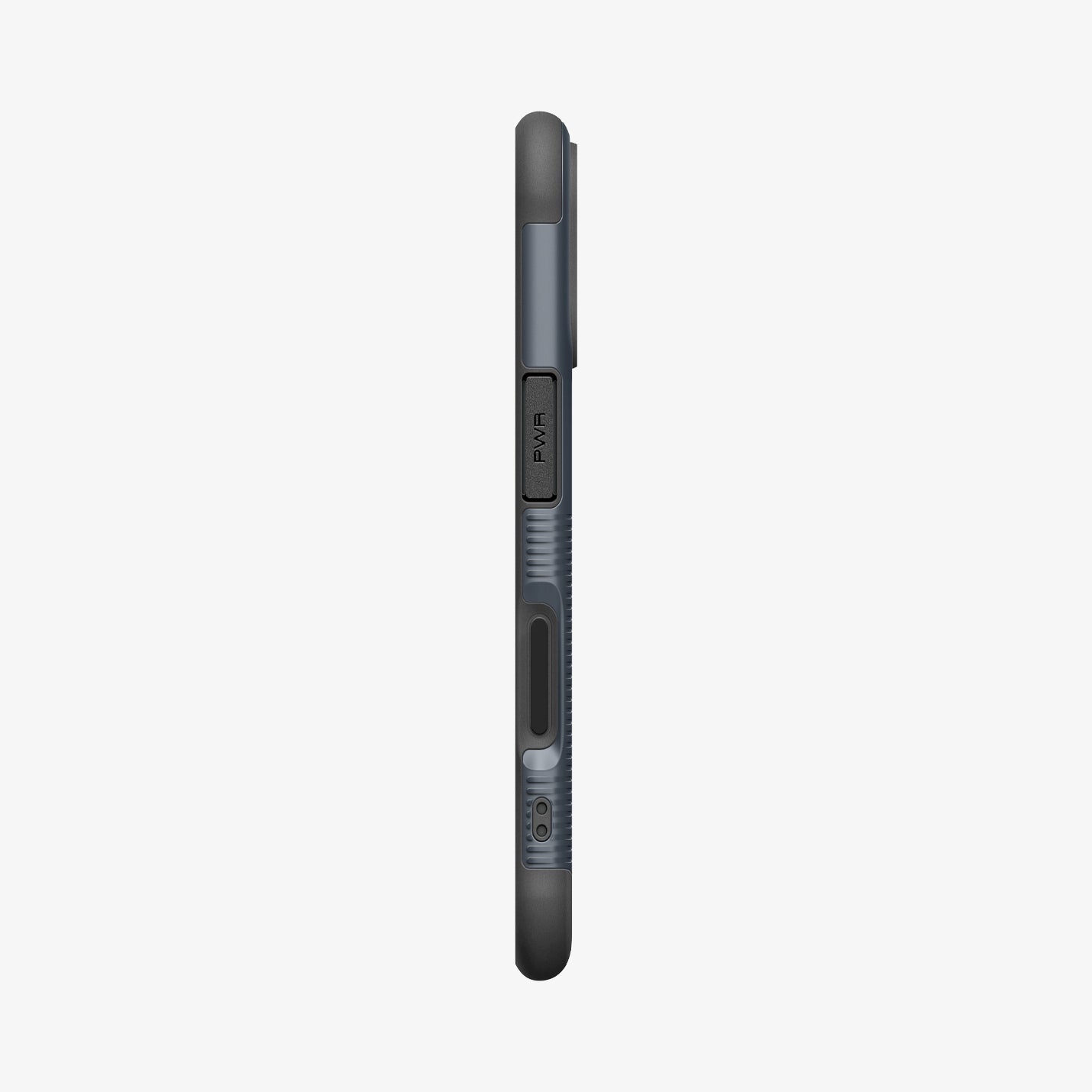 ACS09652 - iPhone 17 Slim Armor (MagFit) in Metal Slate showing the side