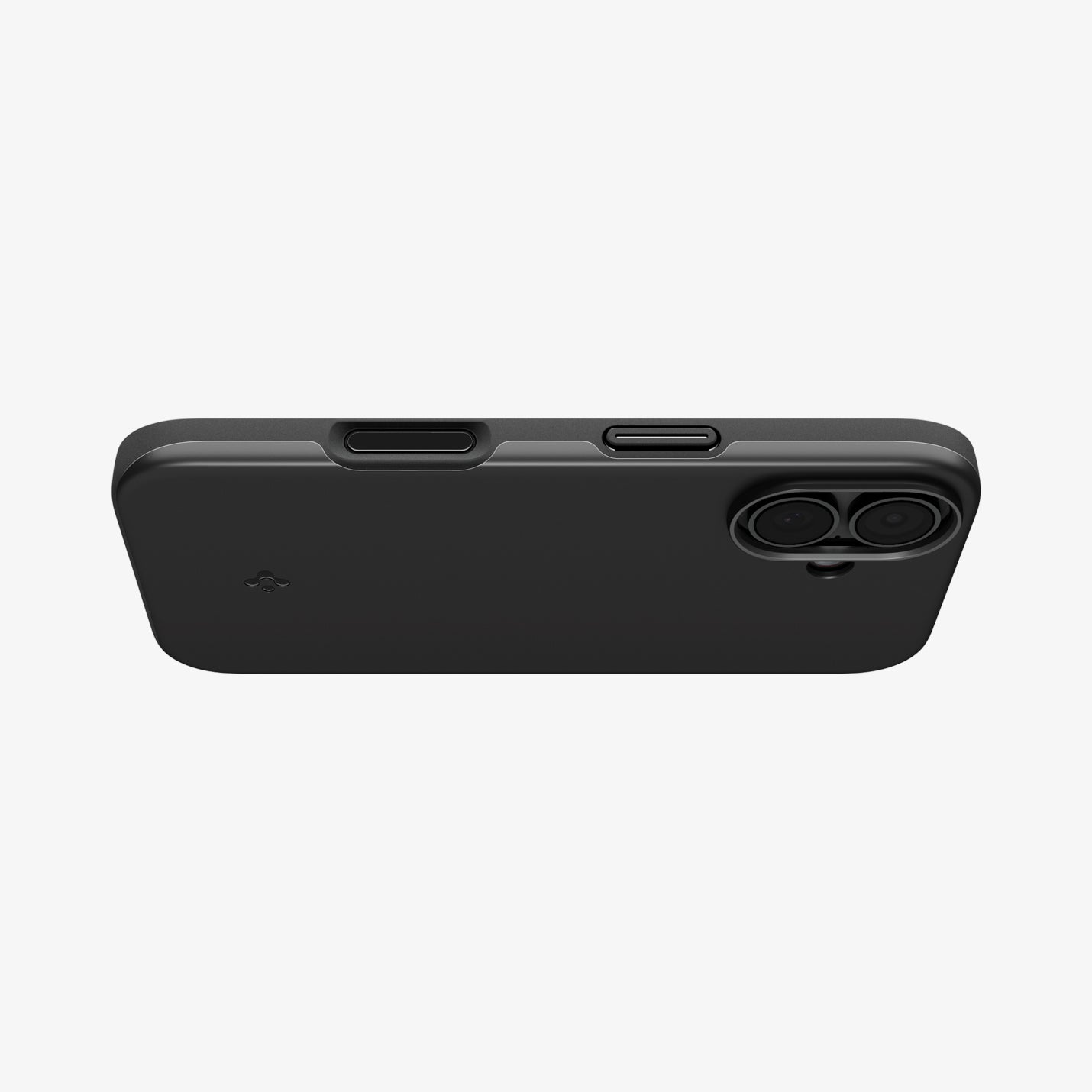 ACS09969 - iPhone 17 Thin Fit (MagFit) in Black showing the bottom of case