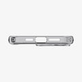 ACS07213 - iPhone 15 Pro Case Ultra Hybrid in Space Crystal showing the bottom