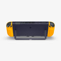 ACS10205 - Nintendo Switch 2 Case Nano Pop in Blueberry Navy showing the back, top and sides, propped up with the built-in kickstand