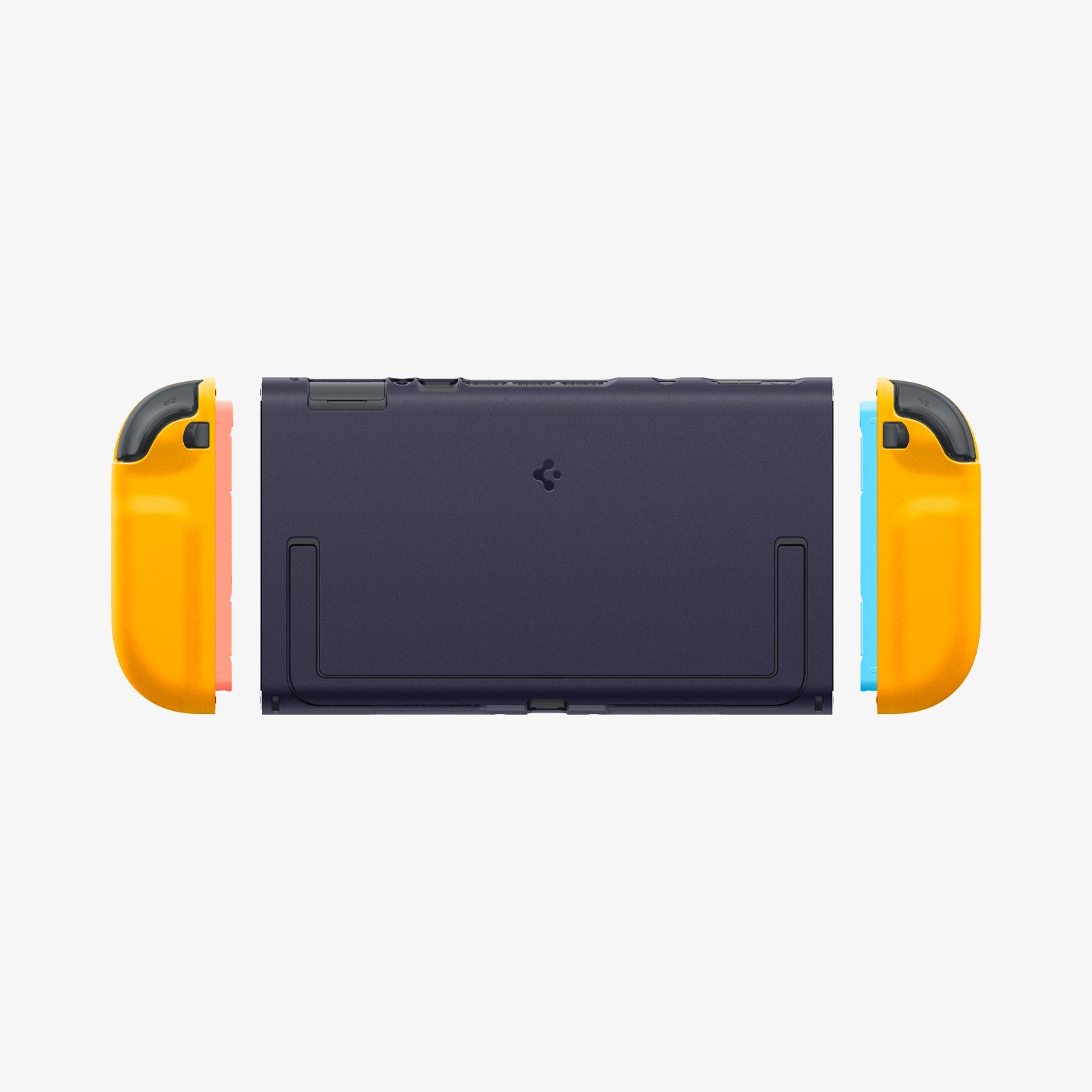 ACS10205 - Nintendo Switch 2 Case Nano Pop in Blueberry Navy showing the back with sides of the device detached