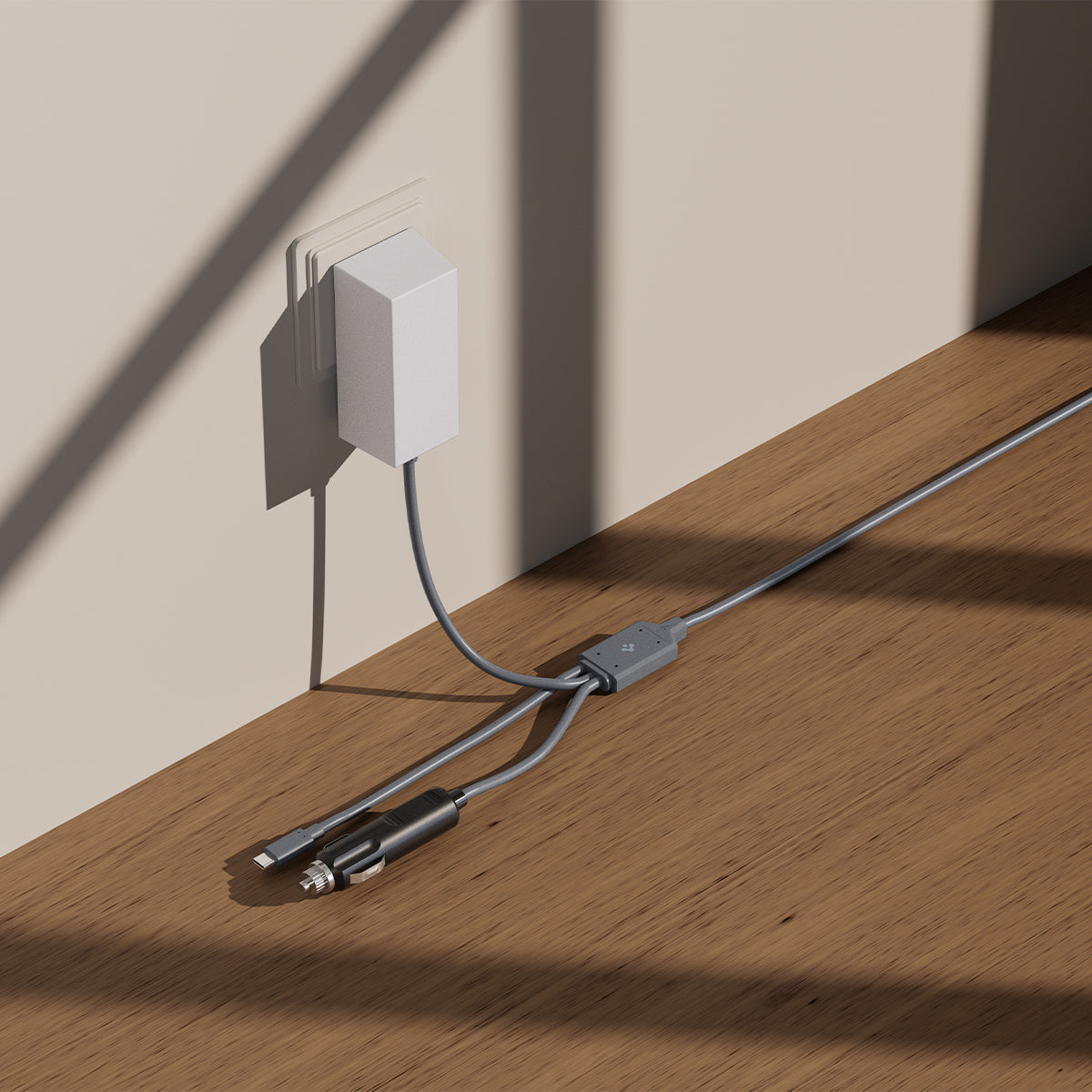 ACA09846 - Starlink Mini 3 in 1 Cable | STL213-10 showing attach on the wall