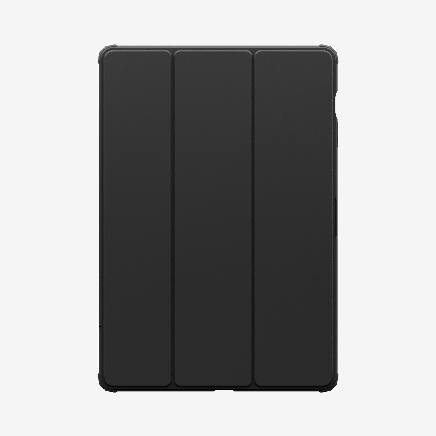 ACS09446 - Galaxy Tab S10 FE+ Case Ultra Hybrid Pro in Black showing the front