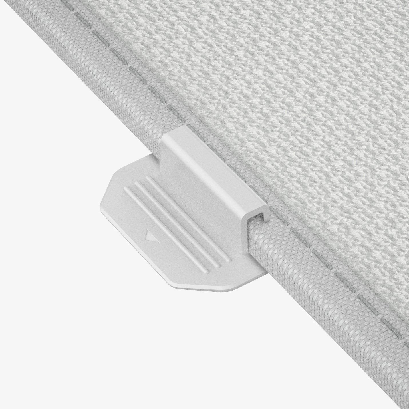 ACP08897 - Tesla Model 3 Highland CryoShade Sunroof | TO261H in Black showing the partial side and clip