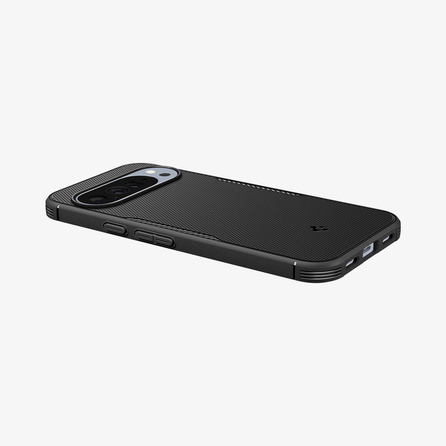 ACS09805 - Pixel 10 Pro XL Case Core Armor in black showing the back, side and bottom