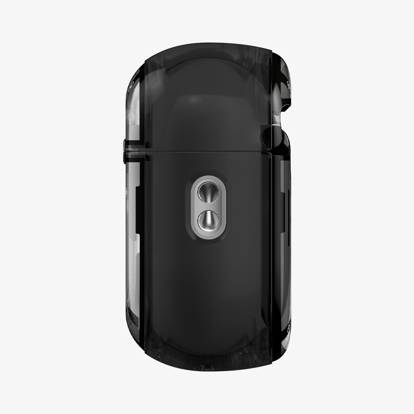 ACS09823 - AirPods Pro 3 Series Ultra Hybrid Zero One (MagFit) in Zero One Black showing the side