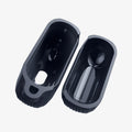 ASD01442 - AirPods Pro Rugged Armor in Charcoal Gray showing the inside of case