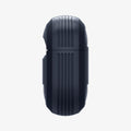 ASD01442 - AirPods Pro Rugged Armor in Charcoal Gray showing the side