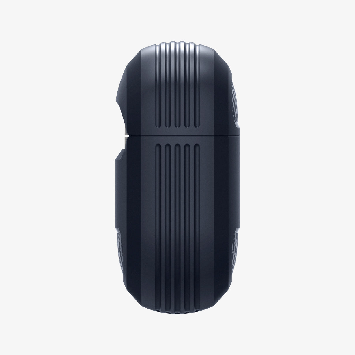 ASD01442 - AirPods Pro Rugged Armor in Charcoal Gray showing the side