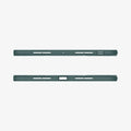 ACS07759 - iPad Pro 11-inch (2024) Case Urban Fit in Midnight Green showing the top and bottom