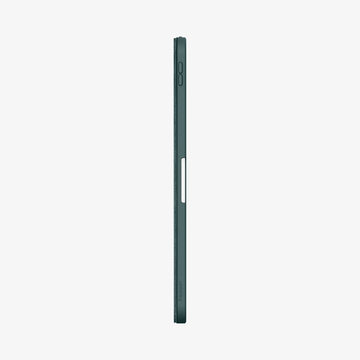 ACS07759 - iPad Pro 11-inch (2024) Case Urban Fit in Midnight Green showing the side