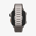 ACS07660 - Apple Watch (45mm) Case Metal Armor Pro in Gunmetal showing the back