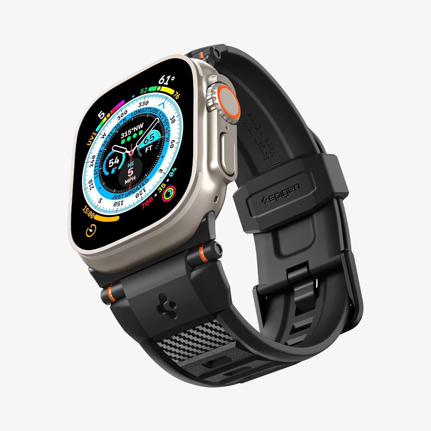 AMP02854 - Apple Watch Series Rugged Band in Matte Black