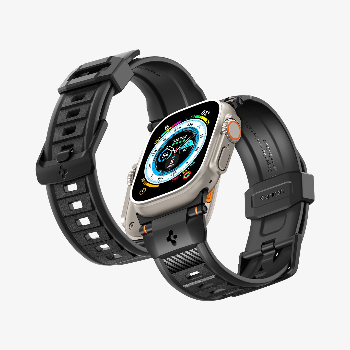 AMP02854 - Apple Watch Series Rugged Band in Matte Black