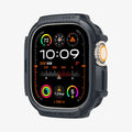 ACS07385 - Apple Watch (49mm) Rugged Armor in Dark Gray showing the front of the watch face