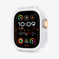 ACS07384 - Apple Watch (49mm) Rugged Armor in White showing the front and partial side of the watch face