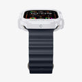 ACS07384 - Apple Watch (49mm) Rugged Armor in White showing the front and partial side