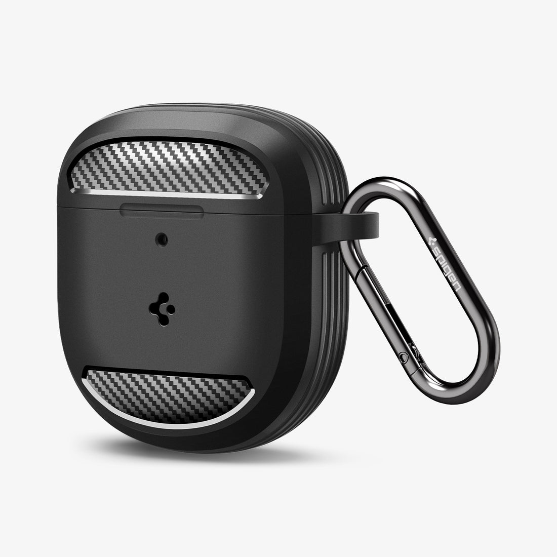 ACS05591 - Bose Earbuds Quiet Comfort 2 Case Rugged Armor in black showing the front