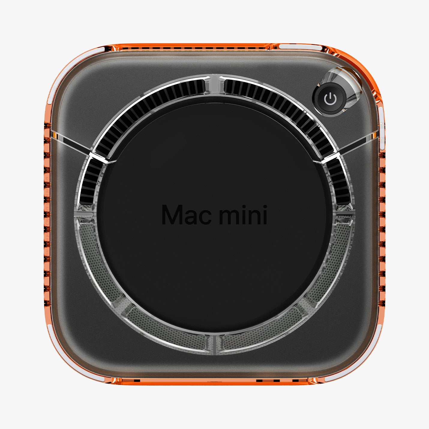 ACS09212 - Apple Mac Mini Stand Classic C1 in Tangerine
