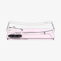 ACS09296 - Galaxy A56 5G Case Liquid Crystal in Crystal Clear showing the back, partial side hovering above the case