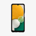 ACS04022 - Galaxy A13 5G Case Rugged Armor in Matte Black showing the front